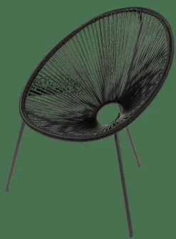 ACAPULCO Chaise Lounge Noir