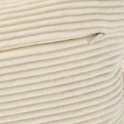 AGNES Plaid Blanc Cassé