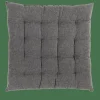 ALIDA Coussin D'assise Gris