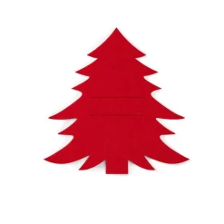 ARBO Porte-couverts Set De 4 Rouge