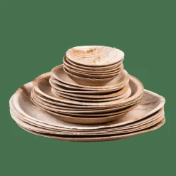 ARECA LEAF Bols Set De 6 Naturel