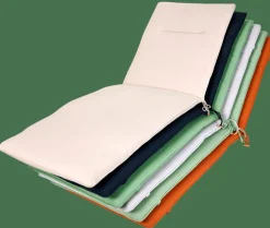 AZUR Coussin De Jardin Chaise Longue Vert