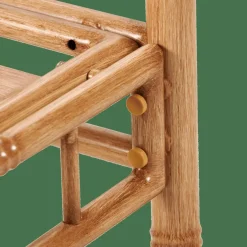 BAMBOLETTE Fauteuil De Coin Aspect Bambou