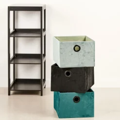 BASIC Panier Pliable Noir