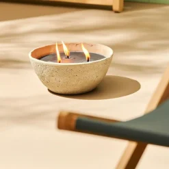 BETON Bougie D'extérieur Gris