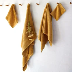 BIO SOFT Serviette De Bain Jaune