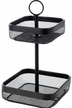 BLACK LUNAR Panier Ovale 2 Pièces Noir