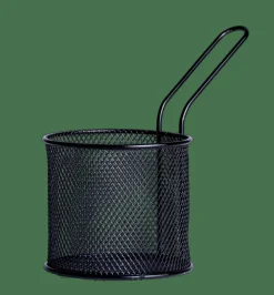 BLACK Panier à Servir Noir