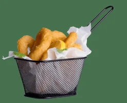 BLACK Panier à Servir Noir