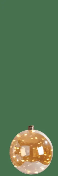 BLOXEM Boule Déco Avec 21 LEDs Doré