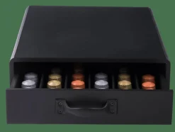 CAFE Boîte Tiroir Pour Capsules Café Noir