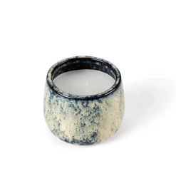 CERAMIC Bougie En Pot Bleu