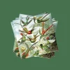 COLIBRI Set De 20 Serviettes Multicolore