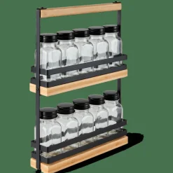 COMPACT Support à épices Noir