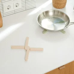 CUISINO Dessous-de-plat Pliable Sable