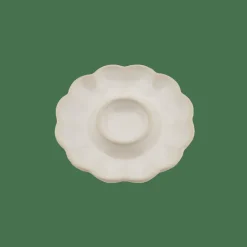 DAHLIA Coquetier Blanc