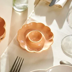 DAHLIA Coquetier Glaçure Réactive