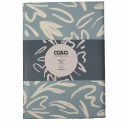 EARTH CLOUD Assiette Bleu