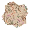 ECO DRIED FLOWER Set De 20 Serviettes Multicolore