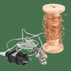 ELLI Guirlande Lumineuse Cluster 200 LED Cuivre