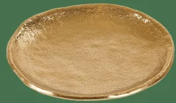 ERBA Plat à Bougies Doré