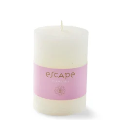 ESCAPE PURPLE IRIS Bougie Parfumée XL Dans Un Verre Mauve Clair