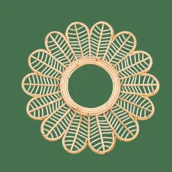 FLOWER Miroir Naturel