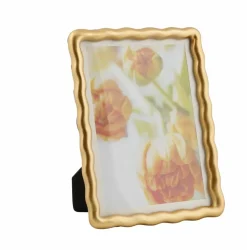 FLOWY Cadre Photo Doré