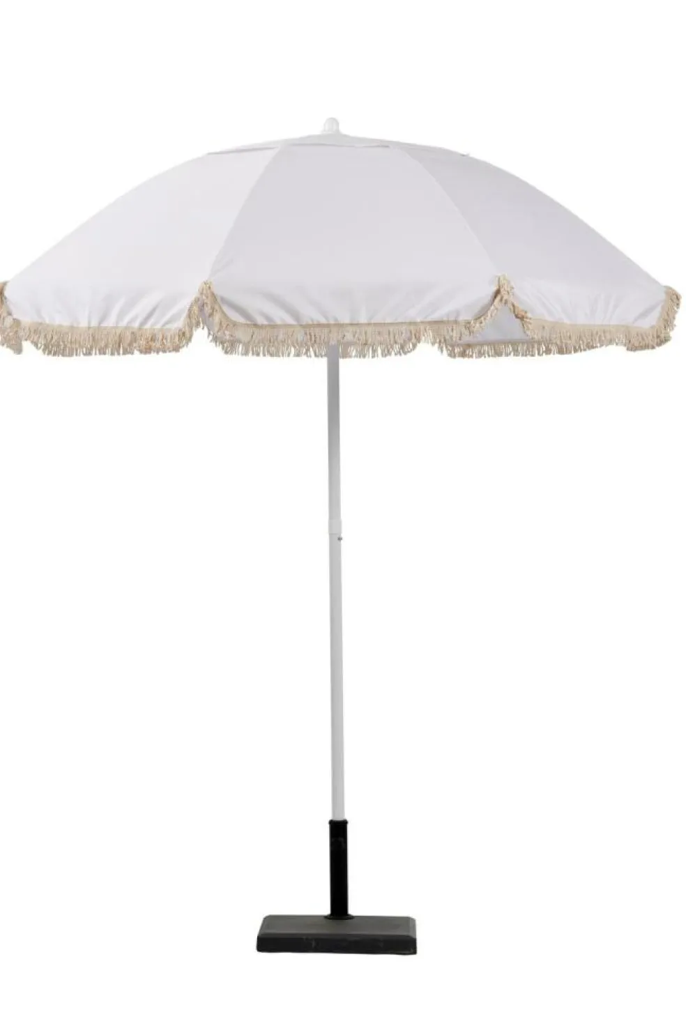 FRANJA Parasol Sans Pied De Parasol Blanc
