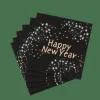 HAPPY NY Set De 20 Serviettes Vert