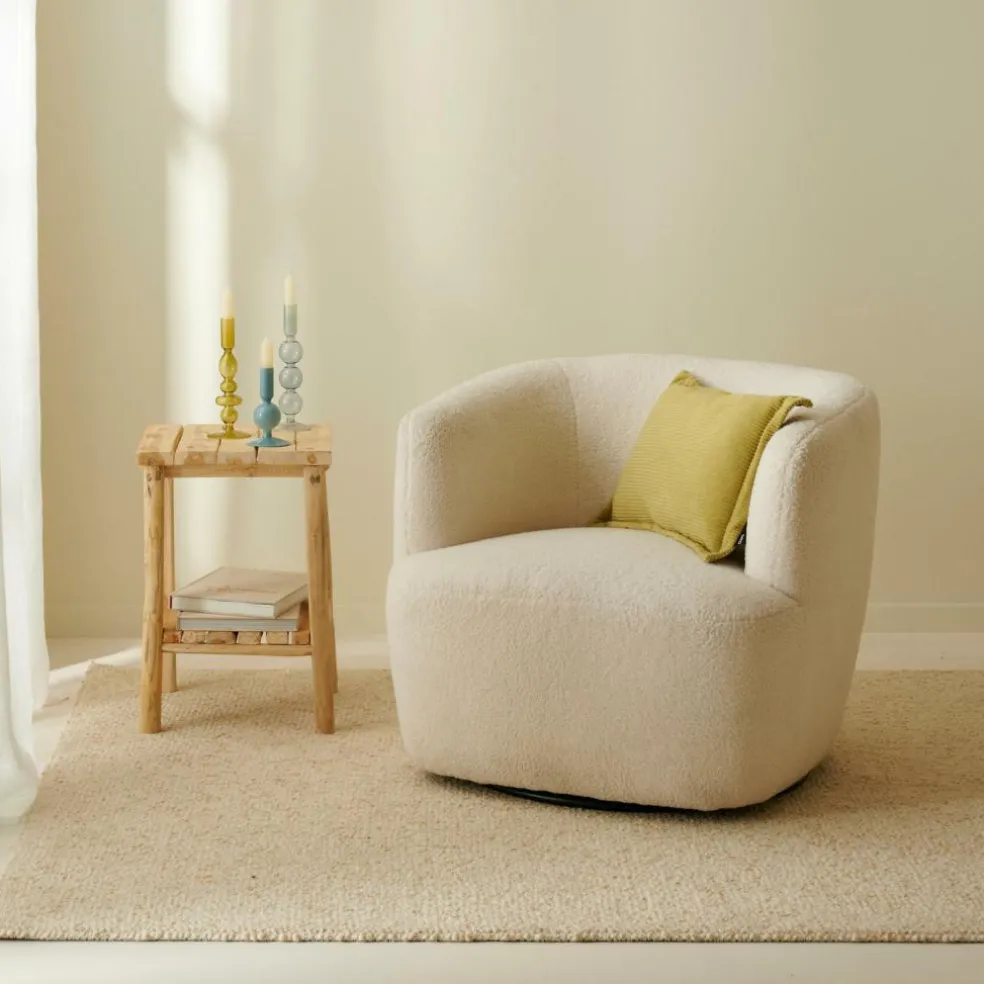 HARVEY Fauteuil Blanc
