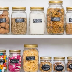 HERB Pot à épices Argent, Transparent