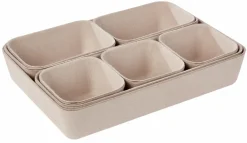 HOLDA Portemanteau Mural 3 Crochets Naturel