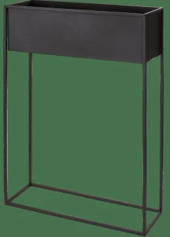 LARGO Pot De Fleurs Noir