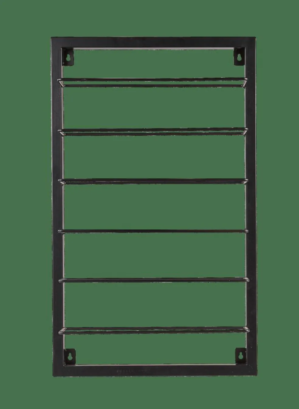 LINA Étagère à Bouteilles Noir