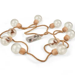 LUMIERE Guirlande Lumineuse Transparent, Naturel