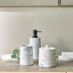 LUNA Porte-savon Blanc