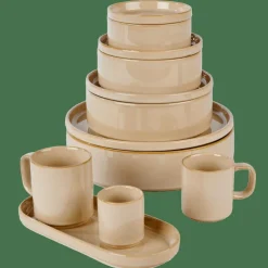 MINERAL SAND Assiette Beige