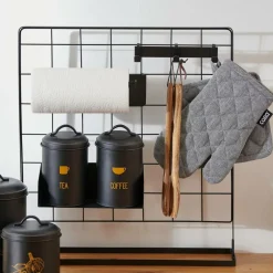 MODULAR Portemanteau Avec 3 Crochets Noir