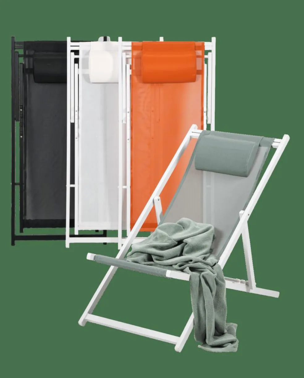 MONTEREY Chaise Pliante Blanc