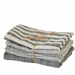 MULTI Chiffon Microfibre Set De 3 Kaki