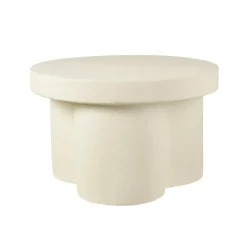 NESI Table D'appoint Blanc