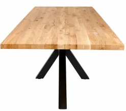 NEW OAK Pieds De Table A Noir