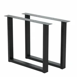 NEW OAK Pieds De Table A Noir