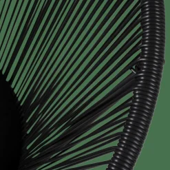 PAPAYO Chaise Lounge Noir