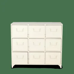 PHARMA Meuble De Pharmacie 9 Tiroirs Sable