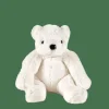 POLA Ours Blanc Peluche Blanc