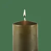 PURE Bougie Cylindrique Vert
