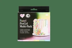RAINBOWDUST 6 Gels Colorants Pâte à Sucre Couleurs Pastel Diverses Couleurs