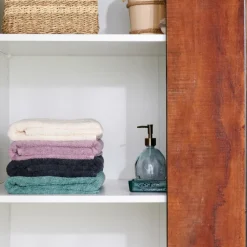 RECYCLE Drap De Bain Mauve